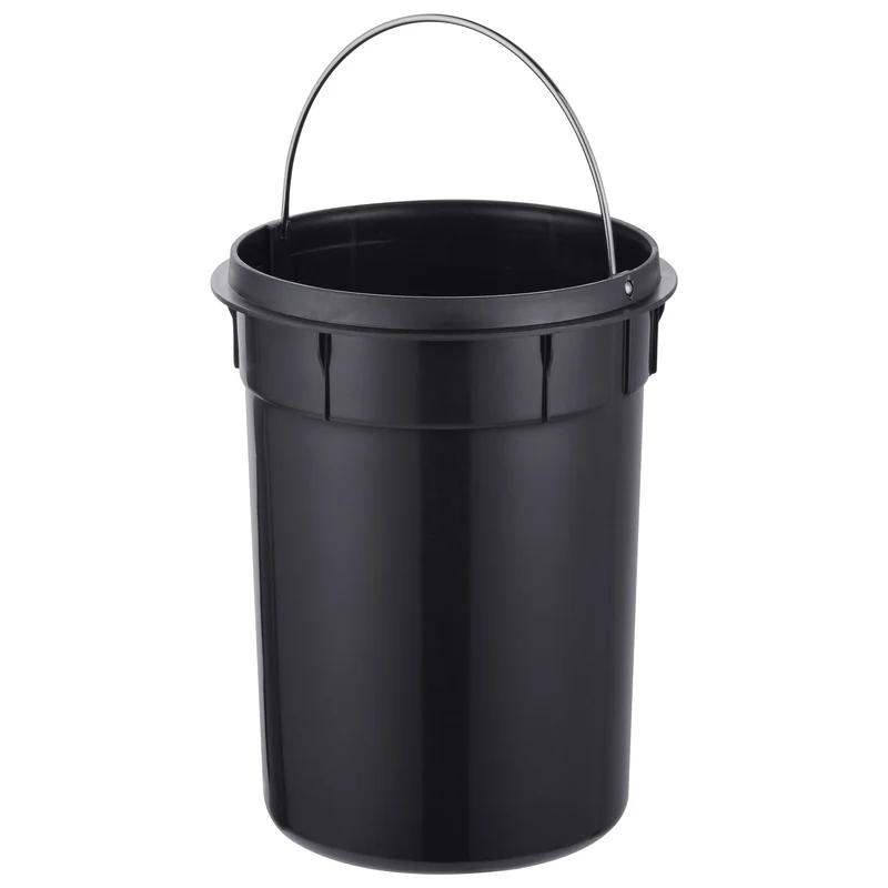 Відро для сміття Mixxus Ellipse-TC0212 з плавним закриттям нержавіюча сталь 12 л кругле