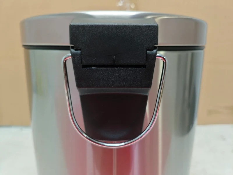 Відро для сміття Mixxus Ellipse-TC0212 з плавним закриттям нержавіюча сталь 12 л кругле