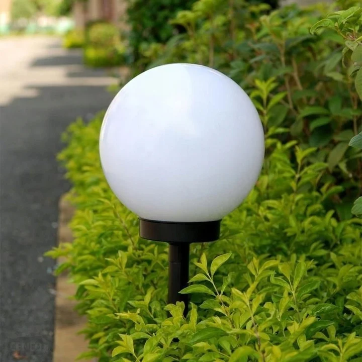 Світильник садовий LED куля 10 см Прозорий пластик IP44 6 шт (набір 6 шт)