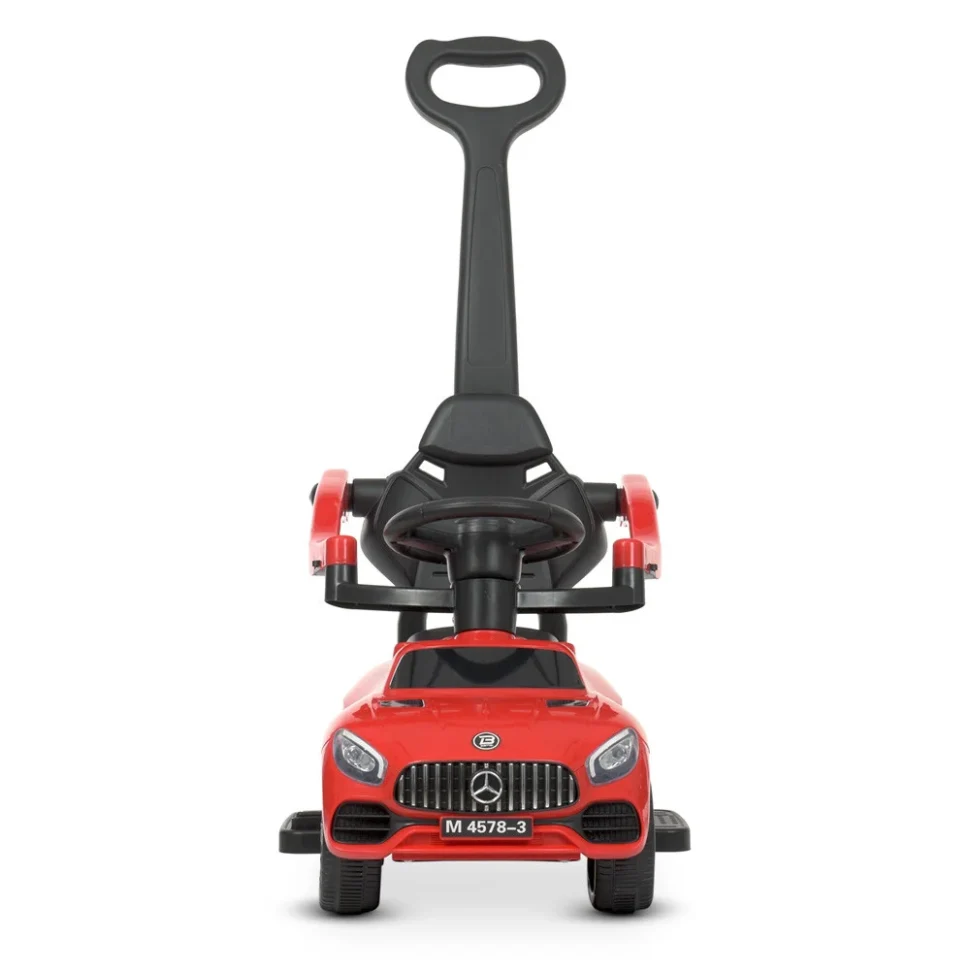Каталка-толокар Bambi Racer M 4578-3 Червоний музичний пластик 71x31x31 см