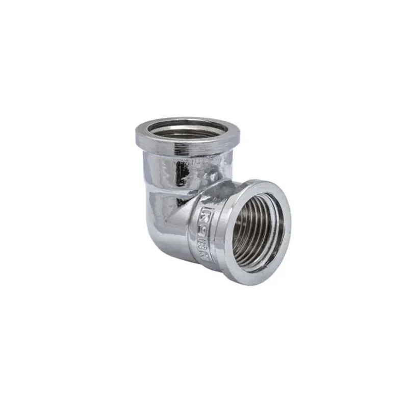 Кут 1/2'' ВВ Koer KF.L06F.CHR хромований фітинг для водопроводу