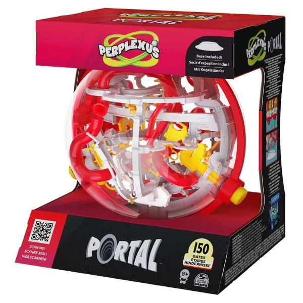 Лабіринт-головоломка Perplexus Portal 150 3D-перешкод пластикова різнобарвна