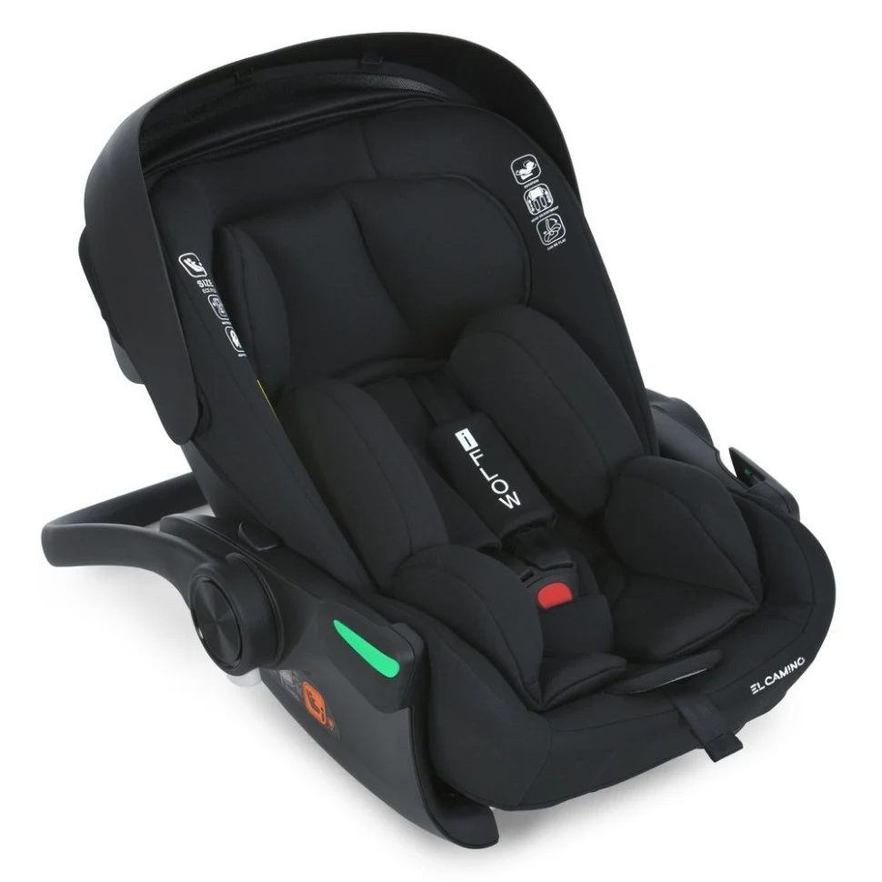 Дитяче автокрісло i-FLOW ME 1198 i-Size 40-87 см чорне
