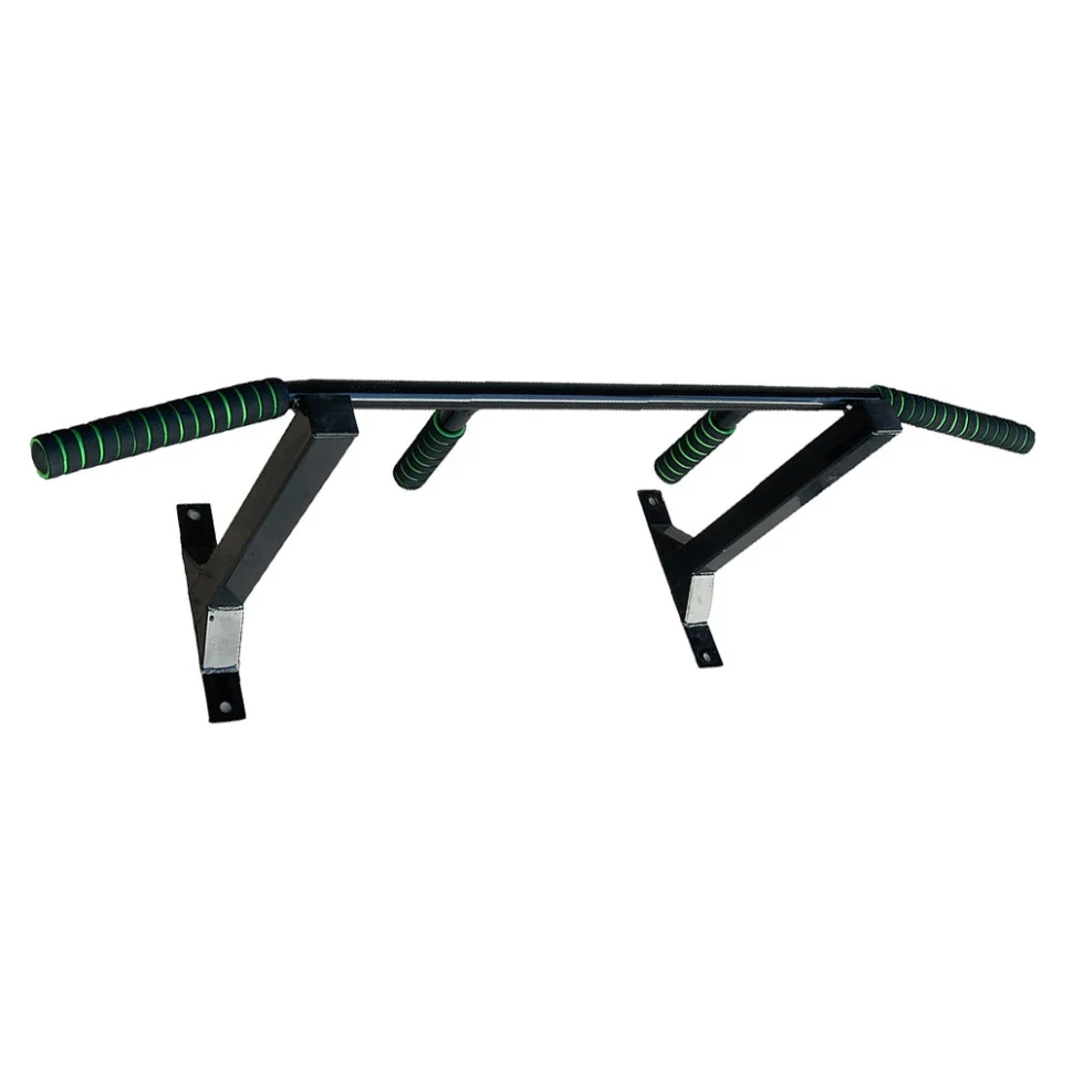 Настінний турнік 2в1 Wide Pro NE-TR-14B до 300 кг сталь 110х42 см чорний