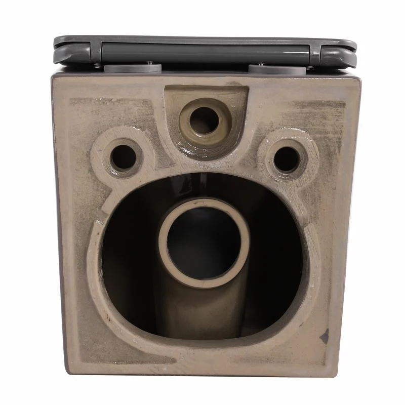Унітаз підвісний Qtap Tern Ultra Quiet 520x345x325 мм дюропласт Stone grey Soft-close Quick Release