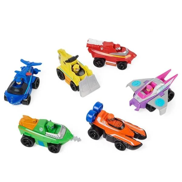 Цуценячий патруль рятівний автомобіль Die Cast Aqua Pups 28х6 см металевий різнобарвний