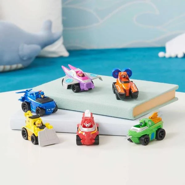 Цуценячий патруль рятівний автомобіль Die Cast Aqua Pups 28х6 см металевий різнобарвний