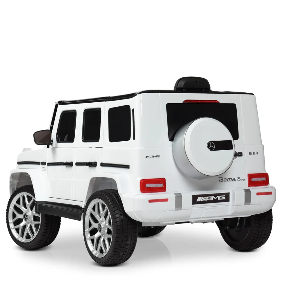 Детский электромобиль Джип Bambi M 4214EBLR-1 до 30 кг 103х58х32,5 см пластик червоний