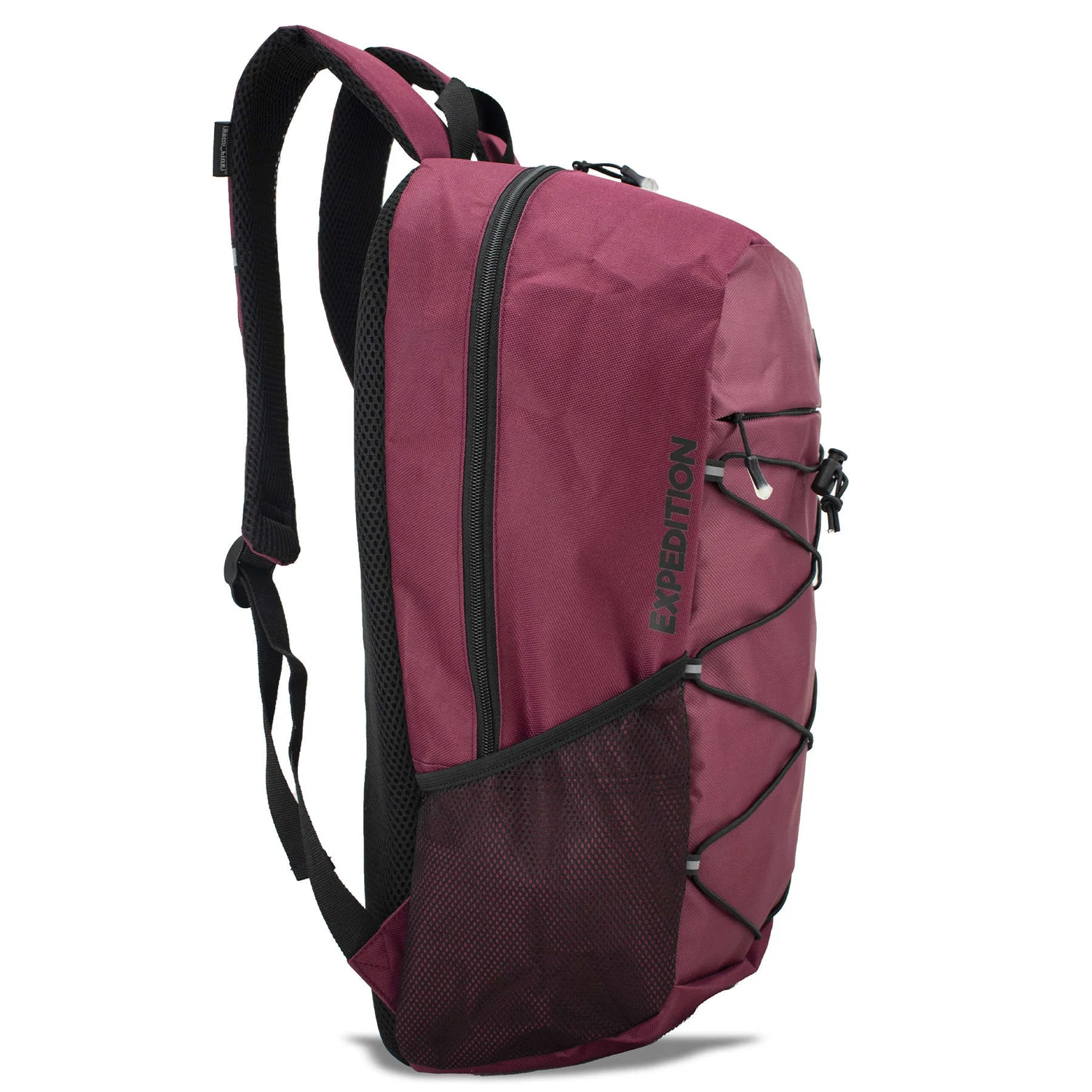 Рюкзак городской Semi Line 35 л водонепроникний 600D Polyester Cherry/Black 530х310х210 мм