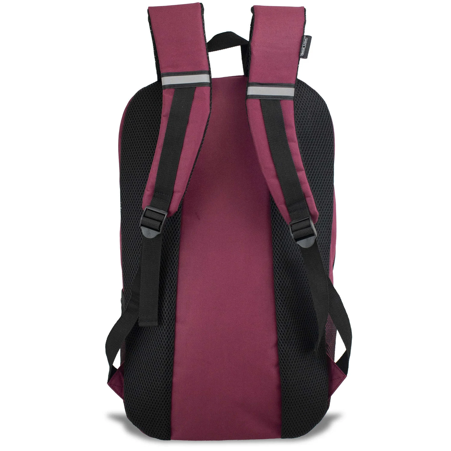 Рюкзак городской Semi Line 35 л водонепроникний 600D Polyester Cherry/Black 530х310х210 мм