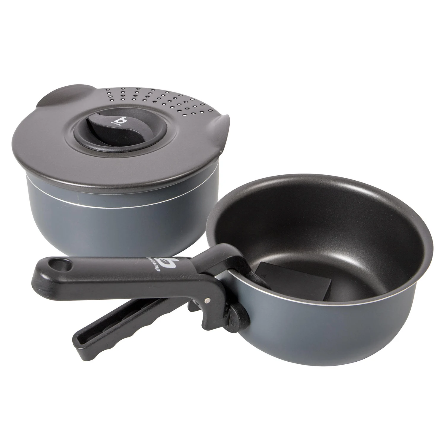Набір посуду для туризму Bo-Camp Trekking 5 Pieces 1,7 л алюміній Anthracite