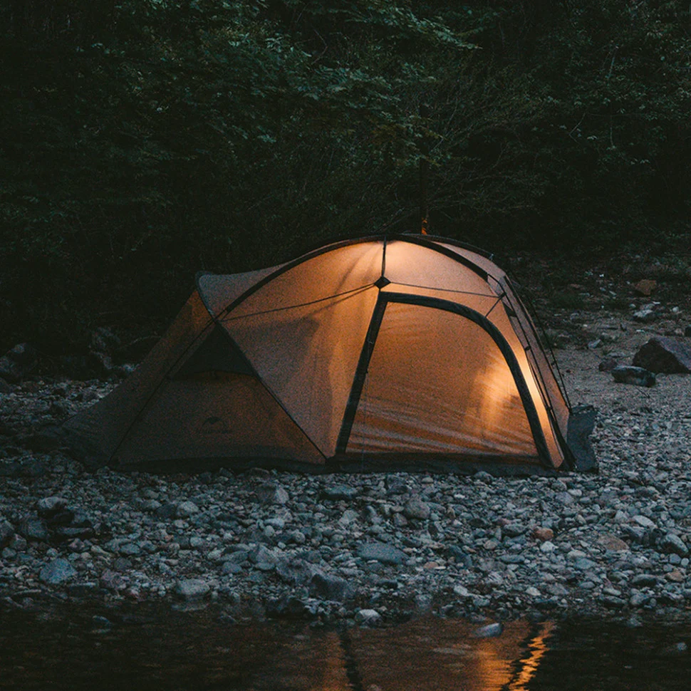 Палатка двухместная Naturehike Shandi CNK2300ZP017 360x230x145 см полиэстер серый