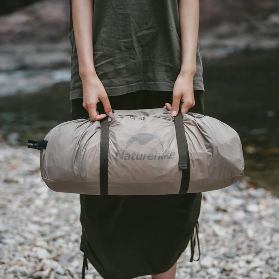 Палатка двухместная Naturehike Shandi CNK2300ZP017 360x230x145 см полиэстер серый