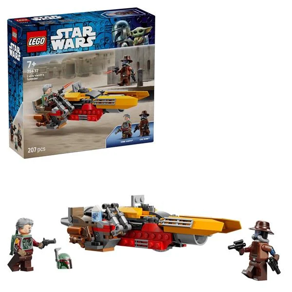 Конструктор LEGO Star Wars Спідер Кобба Ванта 207 деталей Пластик 75437