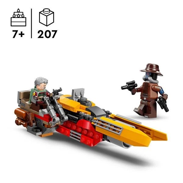 Конструктор LEGO Star Wars Спідер Кобба Ванта 207 деталей Пластик 75437