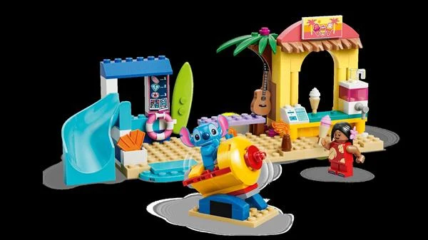Конструктор LEGO Disney Веселощі на пляжі 113 деталей пластик різнобарвний модель 43280