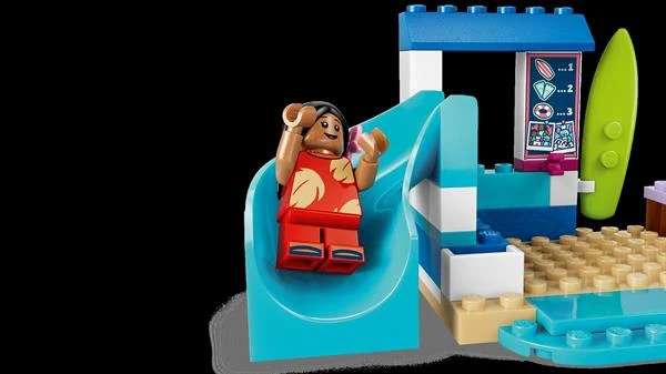Конструктор LEGO Disney Веселощі на пляжі 113 деталей пластик різнобарвний модель 43280
