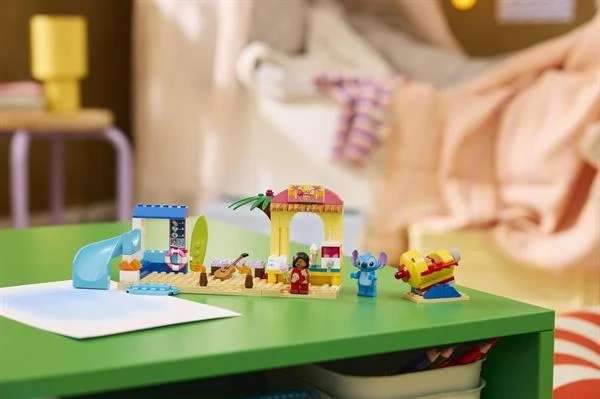 Конструктор LEGO Disney Веселощі на пляжі 113 деталей пластик різнобарвний модель 43280