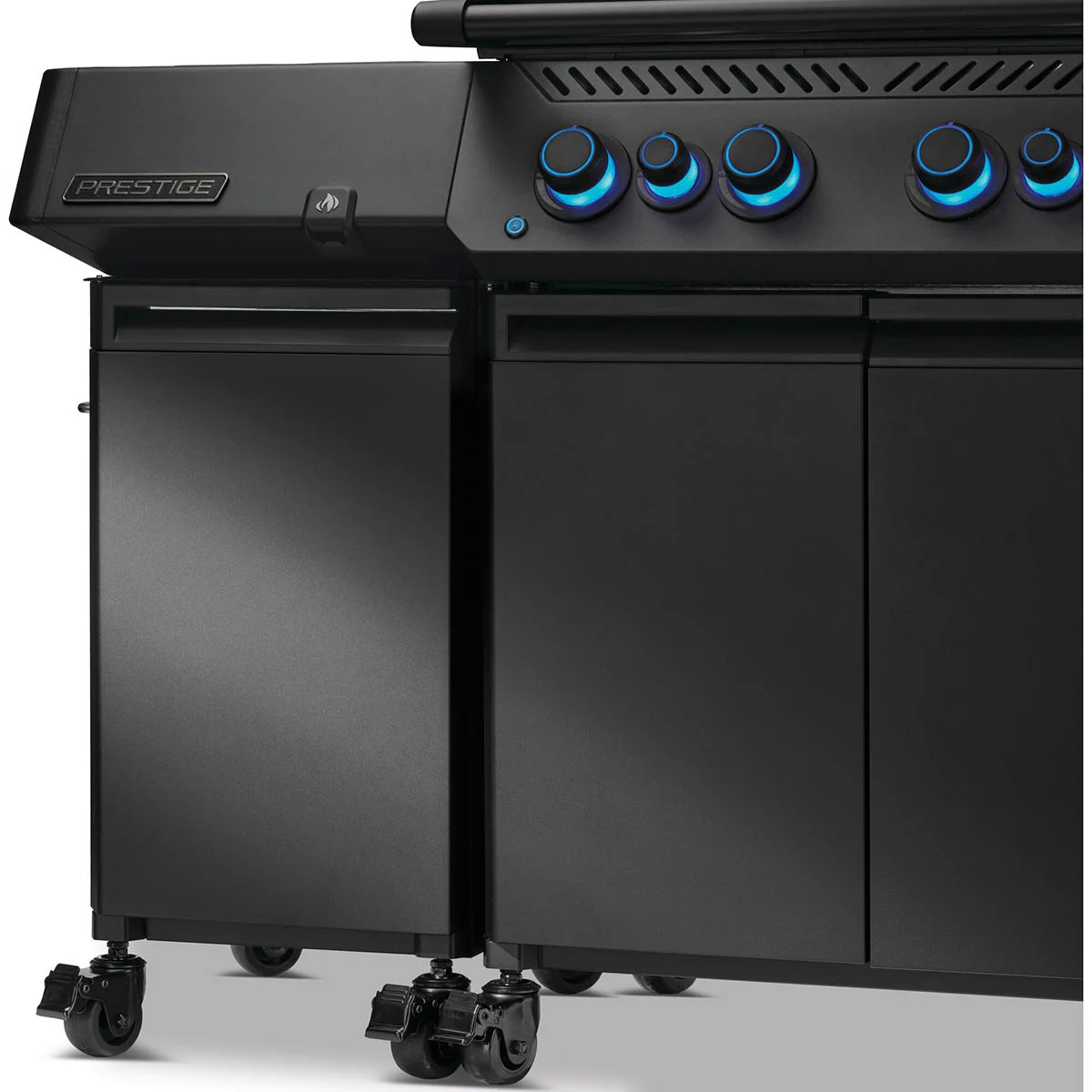 Тумба для газового гриля Napoleon Prestige Phantom V/VX сталь 103х53х38 см чорна 2 шт
