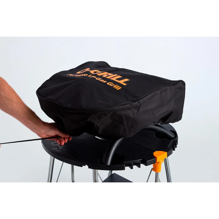 Чохол O-Grill 888202 для портативних газових грилів 67х55х3 см Тканина Чорний
