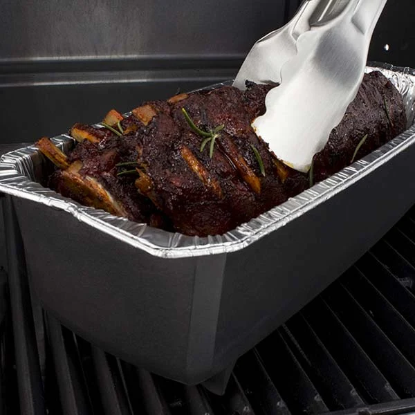 Форма для запікання 14х40,6х10,2 см фольгована металік Broil King 69616