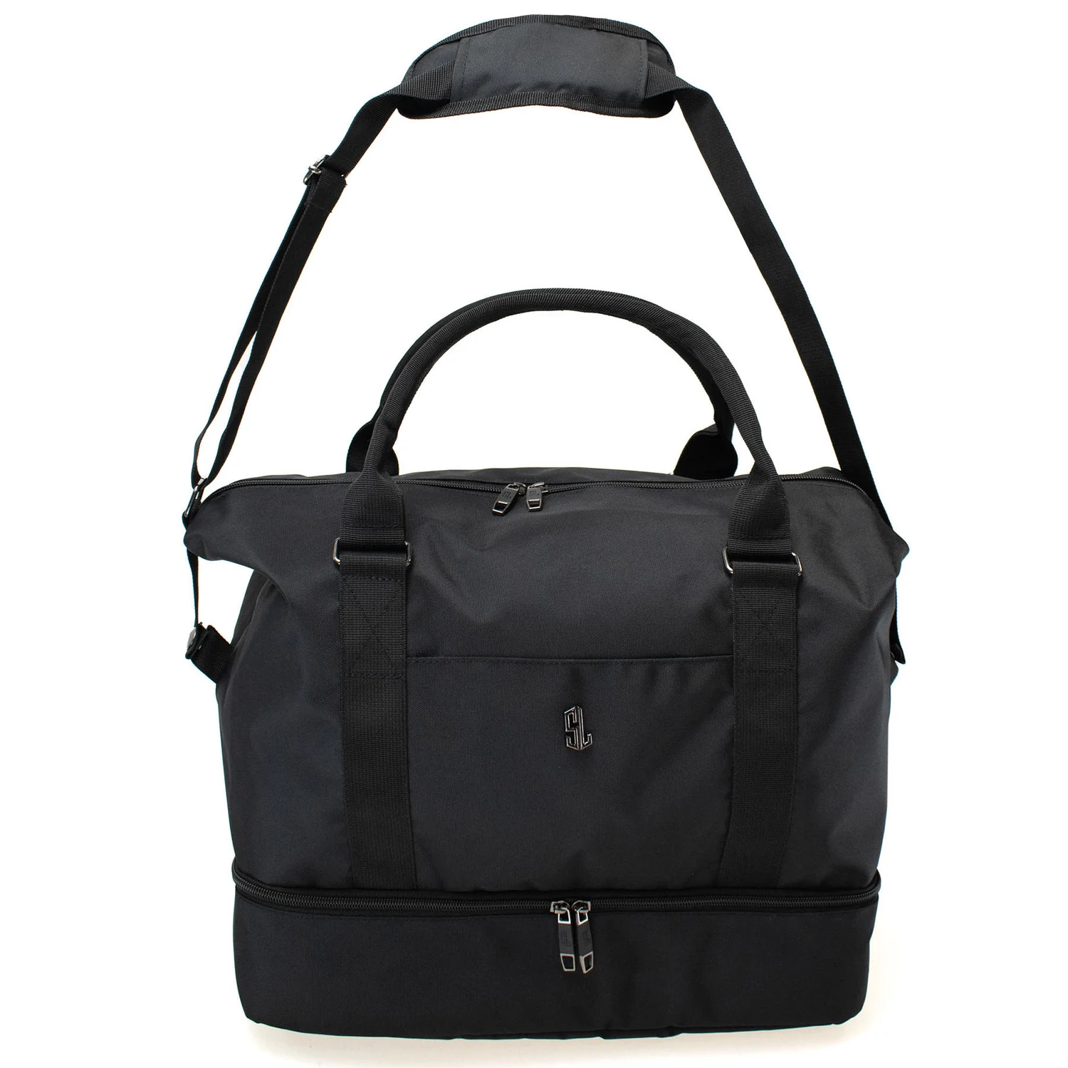 Дорожня сумка Semi Line 24 Black 24 л 600D Polyester PVC 44х25х20 см чорна