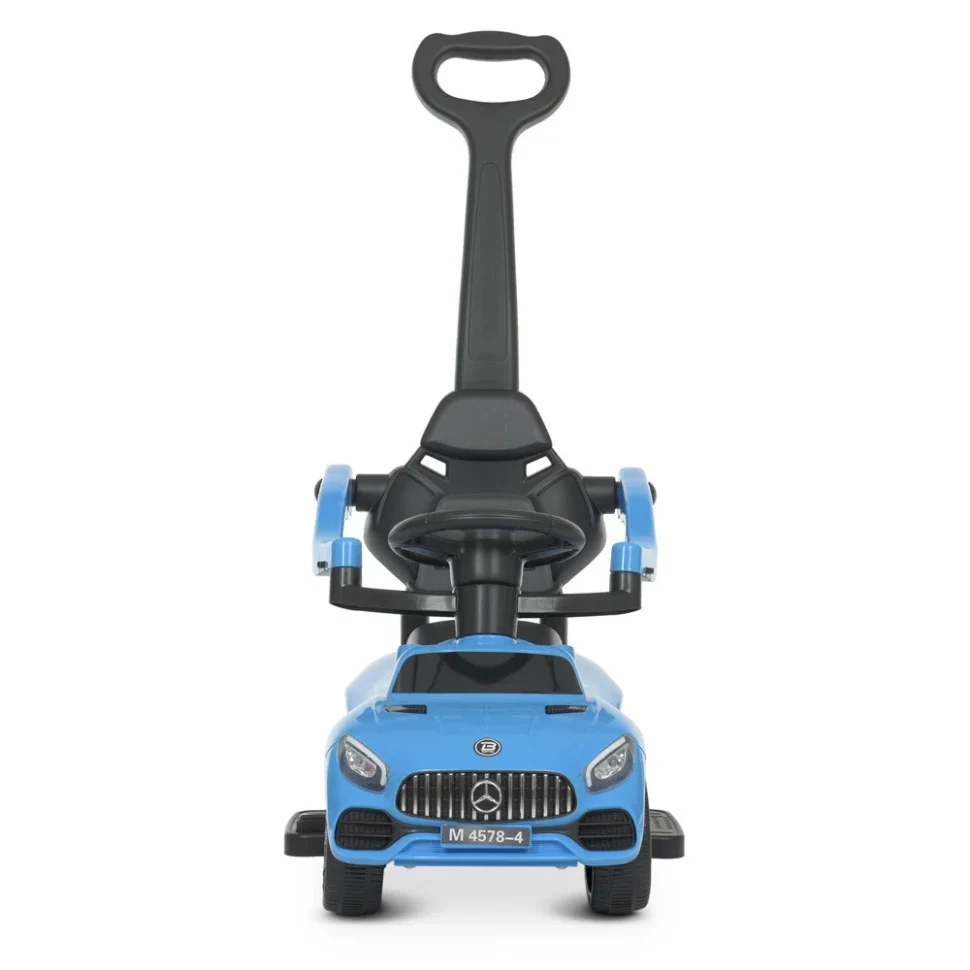Каталка-толокар Bambi Racer M 4578-4 музична пластикова 72x31x38 см синя