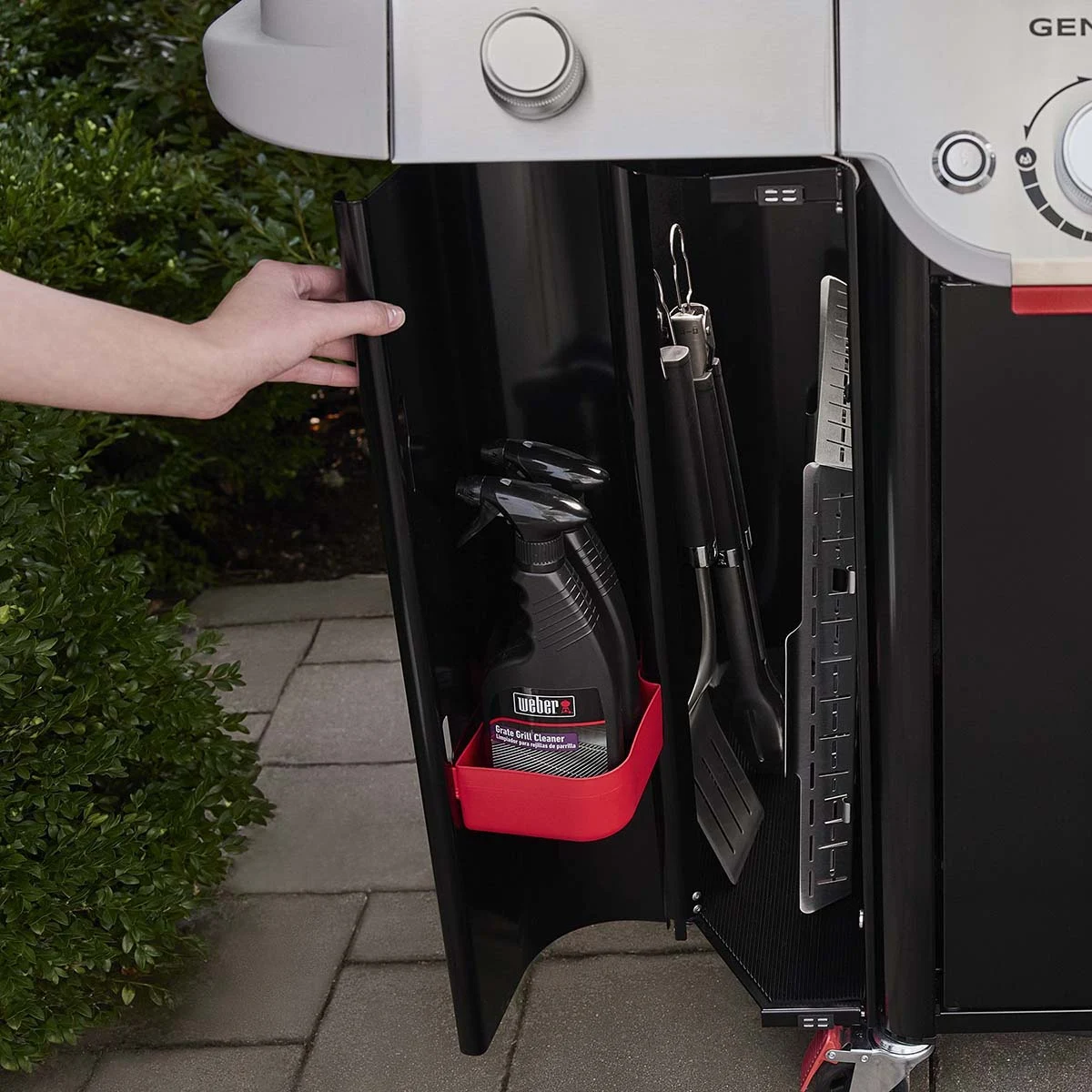 Газовий гриль Weber Genesis SP-435W 183х68,5х122 см нержавіюча сталь чорний
