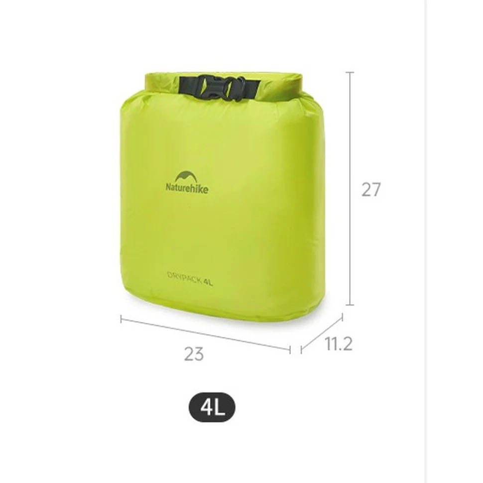Гермомішок Naturehike CNK2550XB012 4 л поліамід білий 23х11,2х27 см