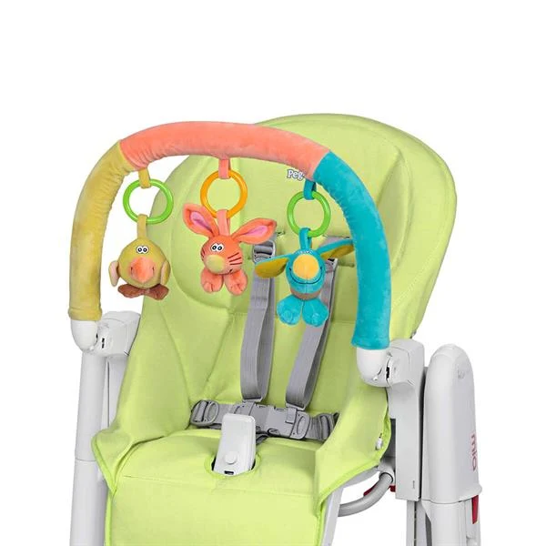 Набір для дитячого стільця Peg-Perego Tatamia м'який чохол з ігровою панеллю 1 шт зелений