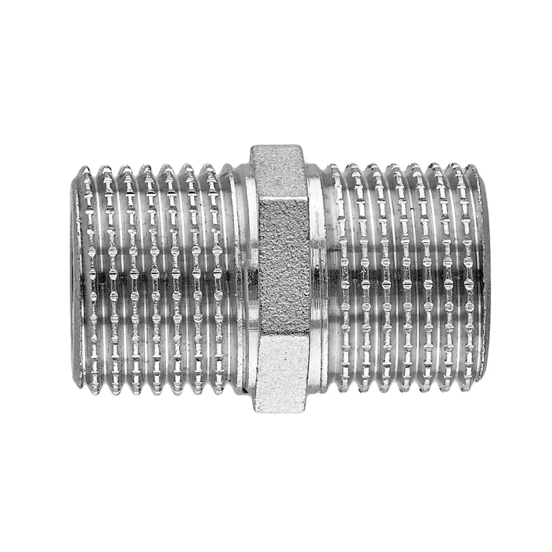 Ніпель 1/2'' внутрішня-зовнішня різьба латунний Koer KF.N06A для водопроводу
