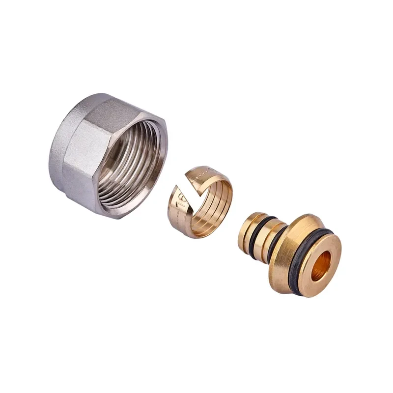 Муфта нарізна Roho R581-075 3/4"EK латунь 16х2 мм