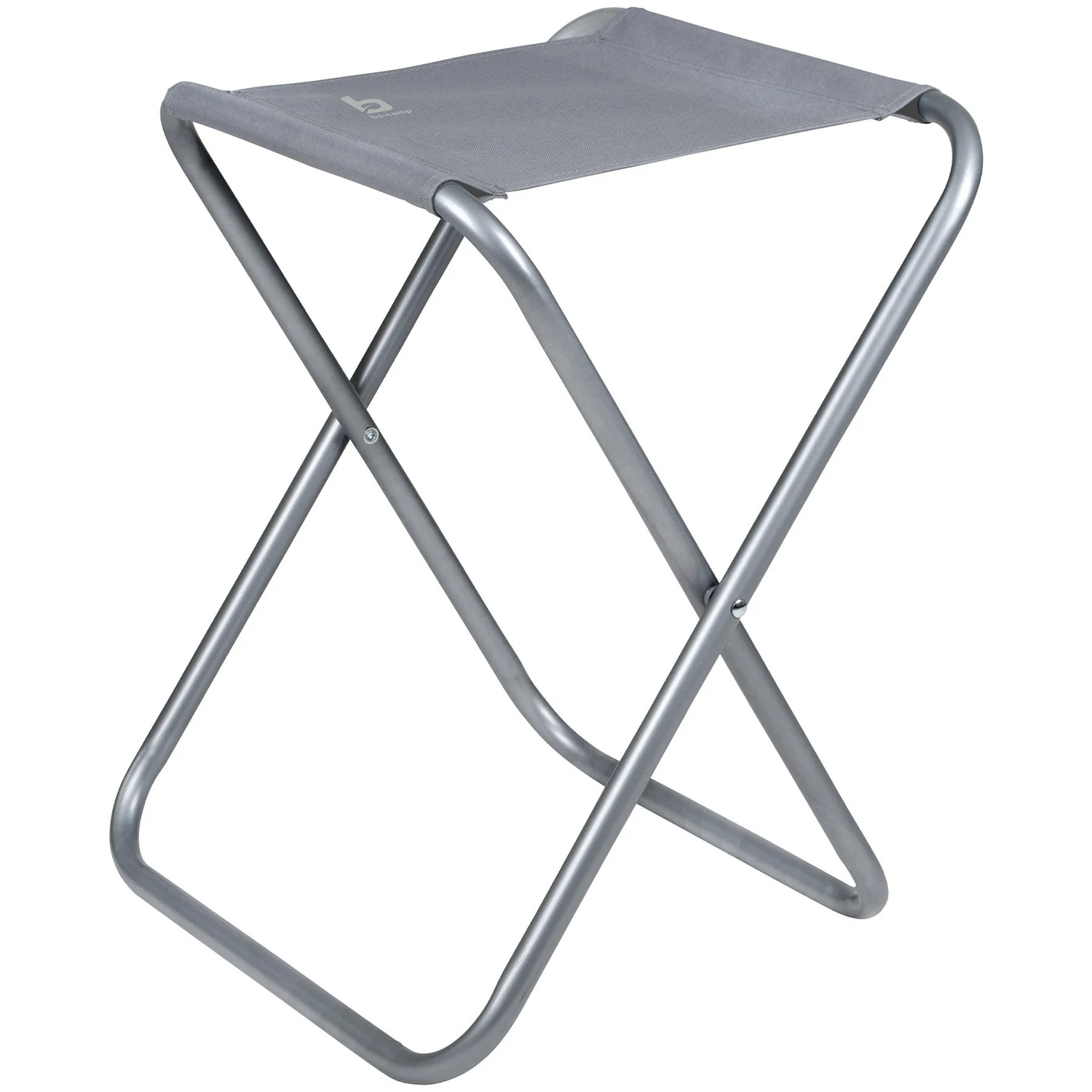 Розкладний стілець Bo-Camp Foldable Steel 80 кг сталь сірий 40х33 см
