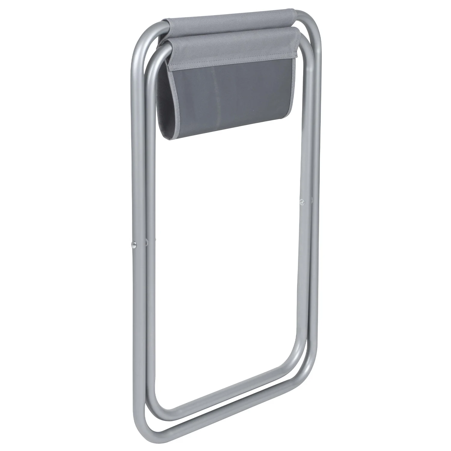 Розкладний стілець Bo-Camp Foldable Steel 80 кг сталь сірий 40х33 см