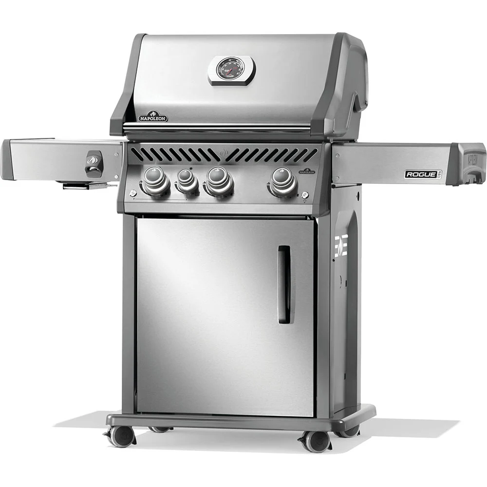 Газовий гриль Napoleon Rogue PRO 425 SIB нержавіюча сталь 140х64х123 см 68 кг