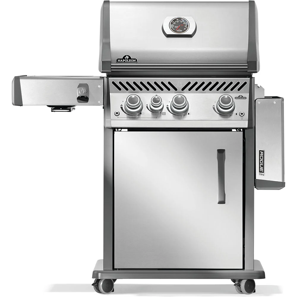Газовий гриль Napoleon Rogue PRO 425 SIB нержавіюча сталь 140х64х123 см 68 кг