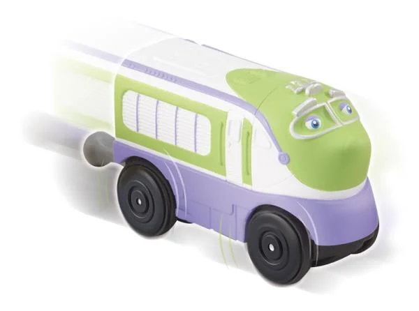 Паровозик на батарейках CHUGGINGTON Коко металевий 80х50 мм літі