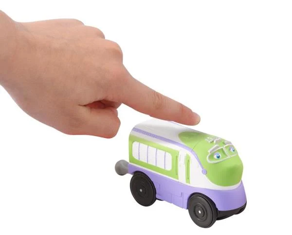 Паровозик на батарейках CHUGGINGTON Коко металевий 80х50 мм літі