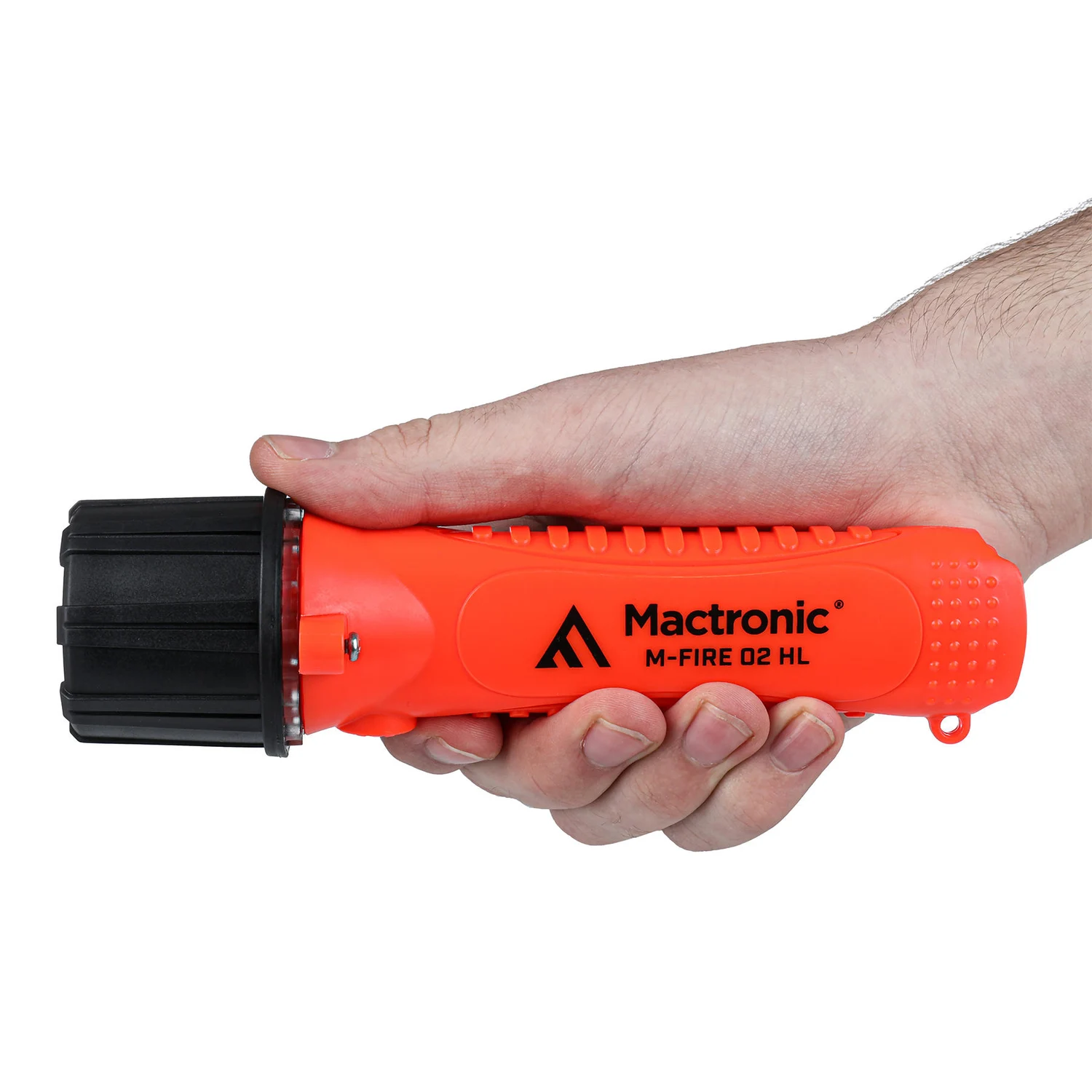 Ліхтар пожежний Mactronic M-Fire 02 HL 290 лм полімер червоний