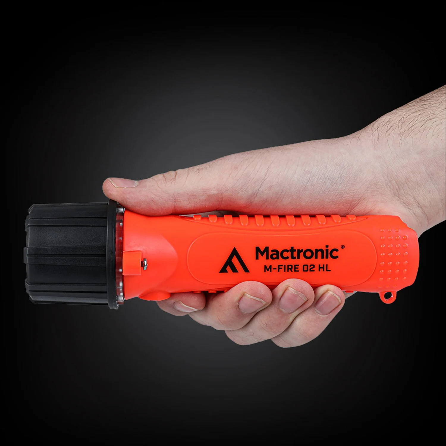 Ліхтар пожежний Mactronic M-Fire 02 HL 290 лм полімер червоний