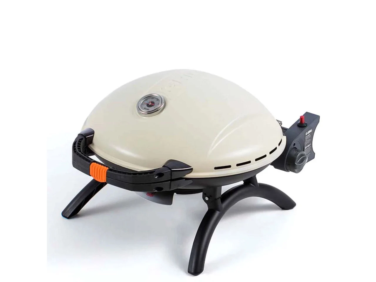 Газовий гриль O-GRILL 900 переносний 58,5x27,6x56,7 см металевий кремовий