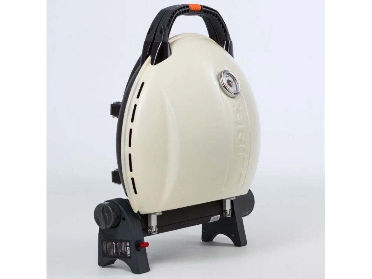 Газовий гриль O-GRILL 900 переносний 58,5x27,6x56,7 см металевий кремовий