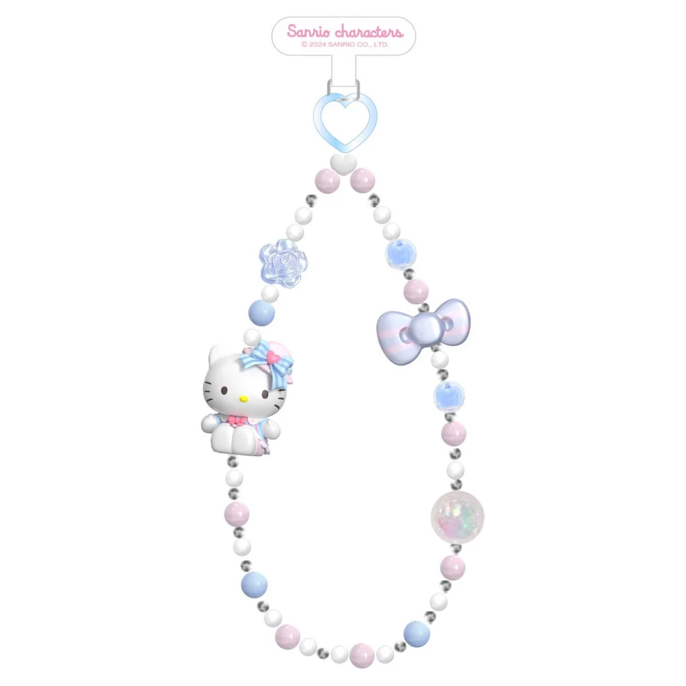Цепочка для телефона Hello Kitty 15-18 см пластикова різнобарвна