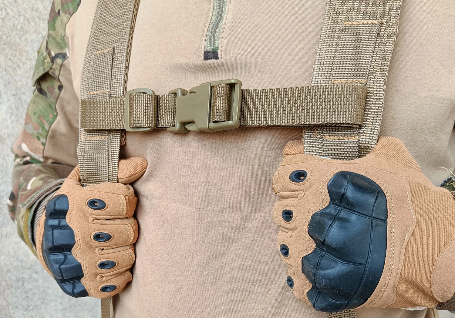 Тактичний пояс РПС Palianytsia Advanced MOLLE 85х16 см Cordura 1050 Multicam Arid