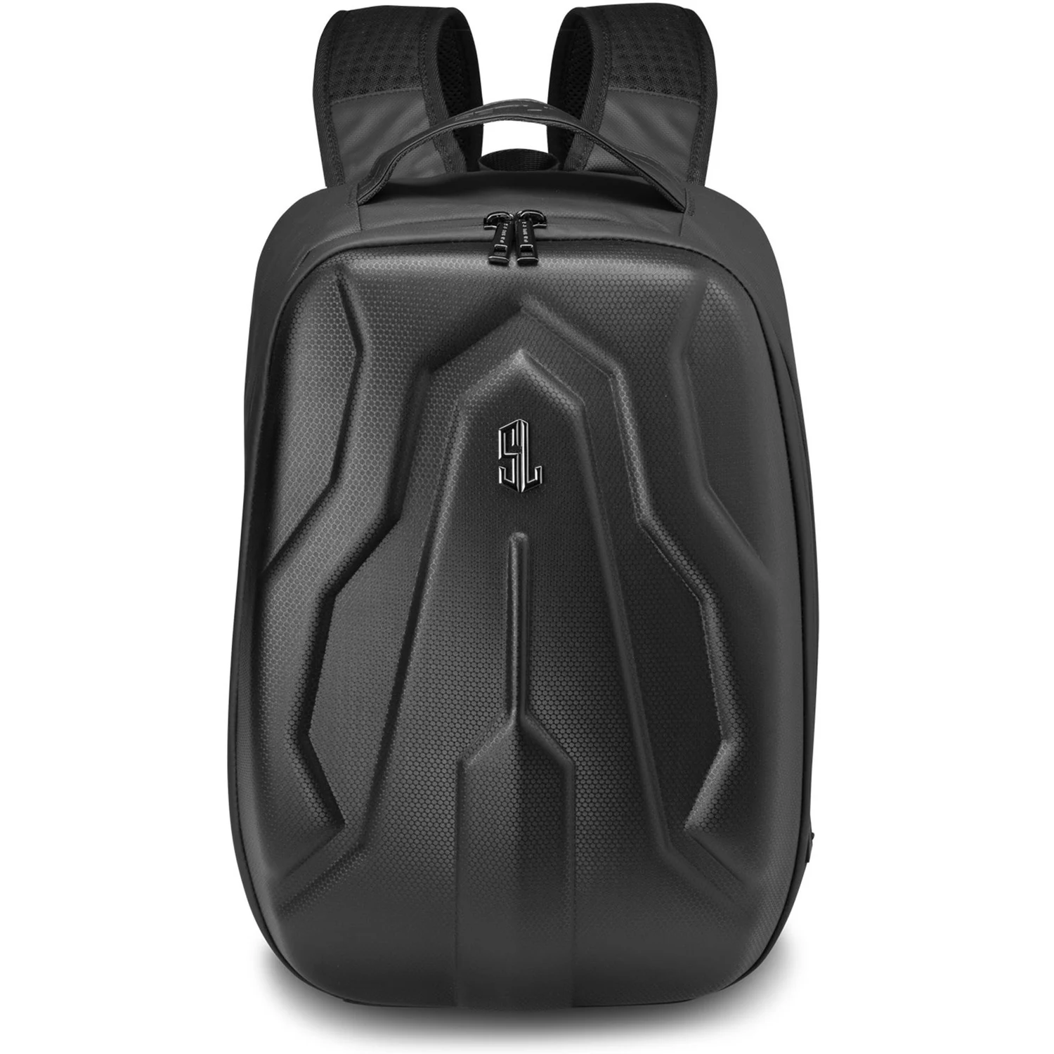 Рюкзак міський Semi Line USB 16 16 л 1680D Поліестер Чорний