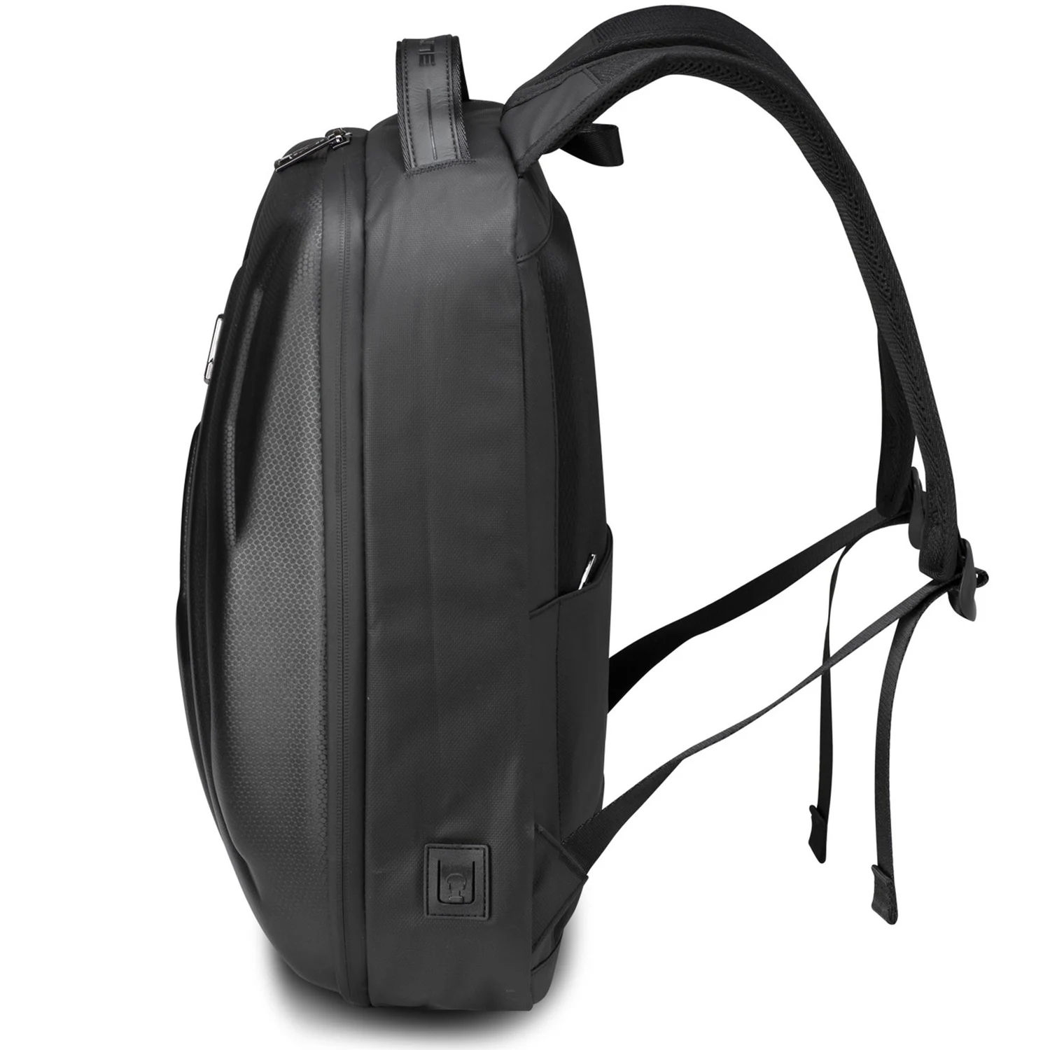 Рюкзак міський Semi Line USB 16 16 л 1680D Поліестер Чорний
