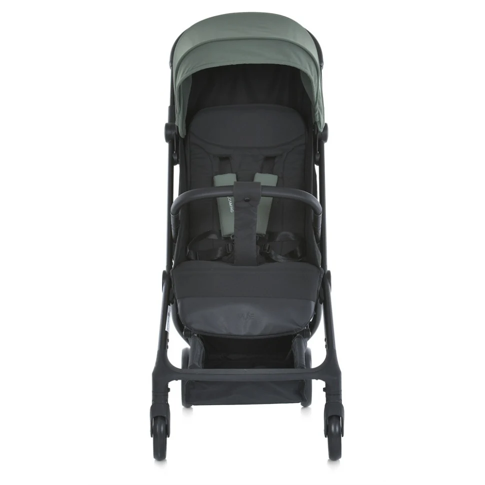 Прогулянкова коляска MUSE ME 1118 автоскладна алюмінієва 46,5x37x68 см Khaki Green