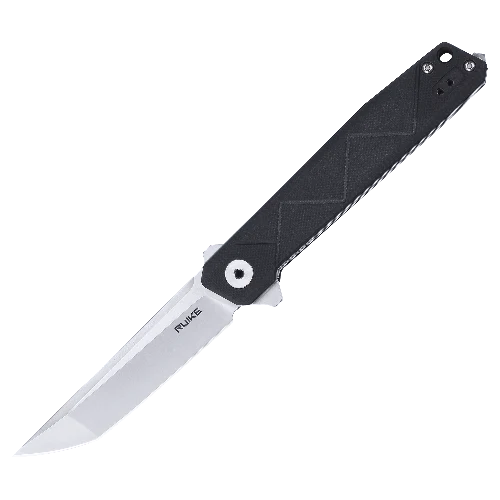 Складаний ніж Ruike P127-B 9,1 см 14C28N G10 чорний