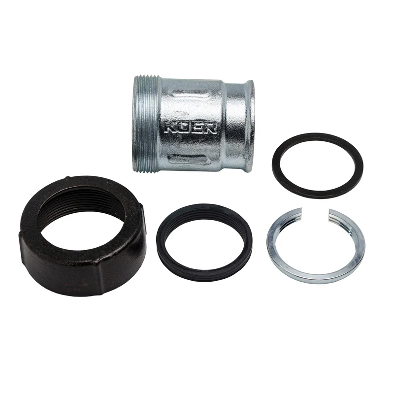 Муфта затискна 1 1/4"Fx40,0-42,9 латунь нарізна Koer KCI.C12F