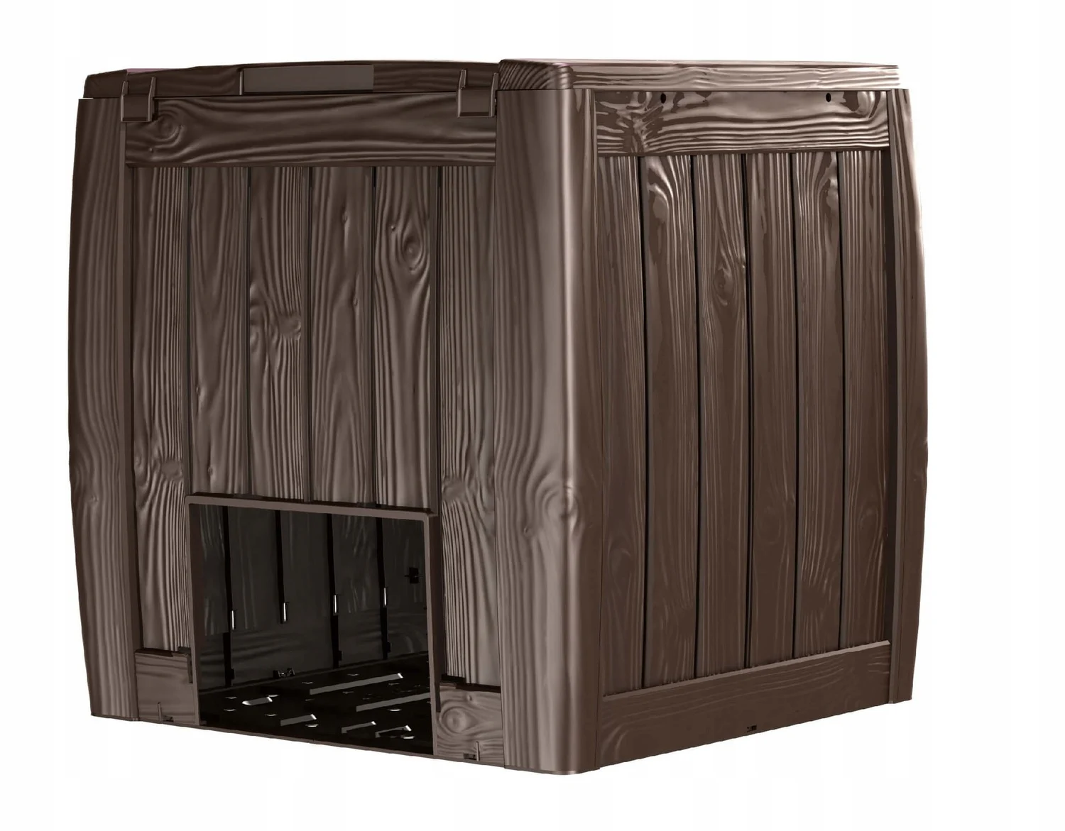 Компостер садовий Curver Eco Composter 340 л пластик коричневий з основою та вентиляцією